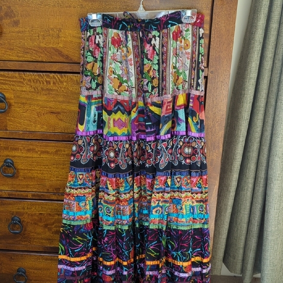 Soft Surroundings Multicolor Maxi Skirt - Picture 5 of 5